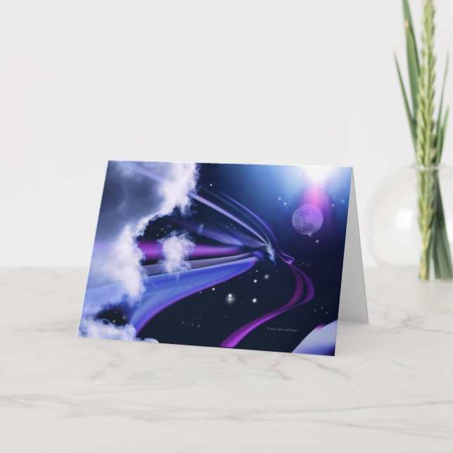 “Moon Glow #4”  Card (Front)