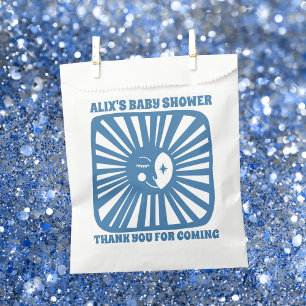 Moon Glow Boho Modern Cute Baby Shower CUSTOM  Favour Bag