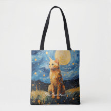 Moon Glow Cat Midnight Muse Personalized