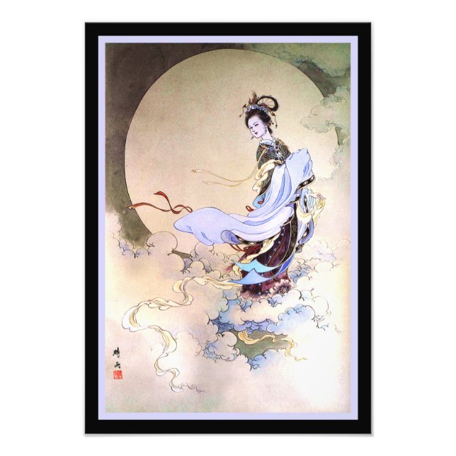 Moon Goddess Chang'e Photo Print (Front)