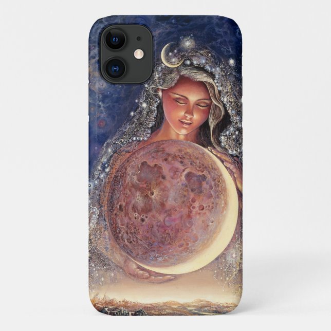 Moon Goddess iPhone 11 Phone Case (Back)