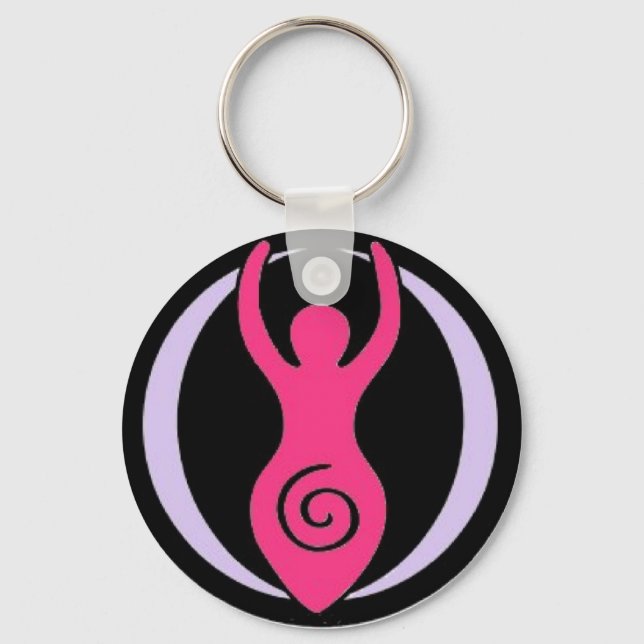 Moon Goddess Keychain (Front)