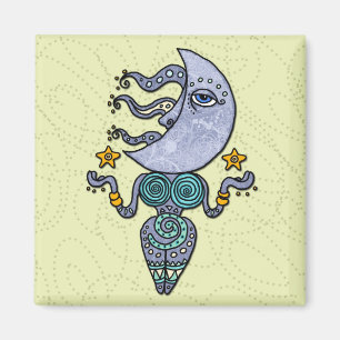 moon goddess magnet