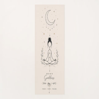 Moon Goddess Meditation Yoga Mat