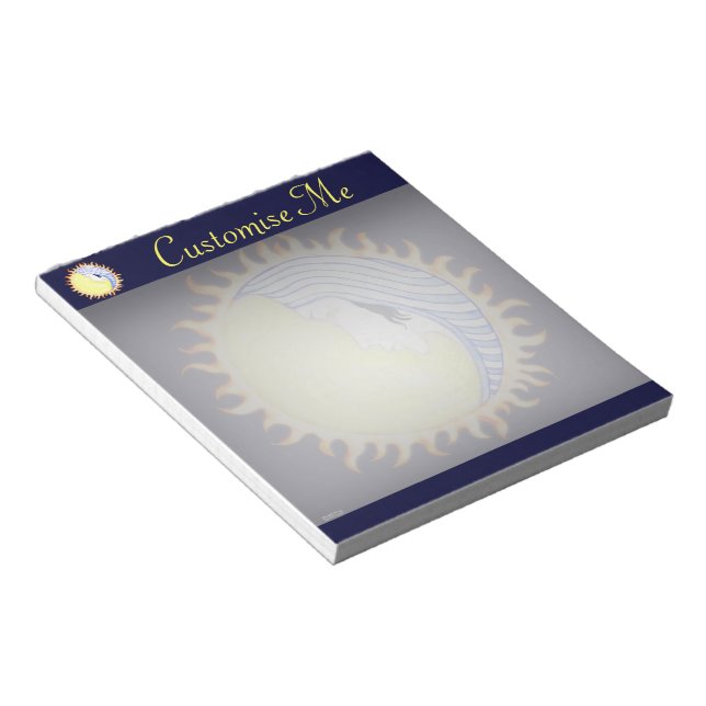 Moon Goddess Notepad (Angled)