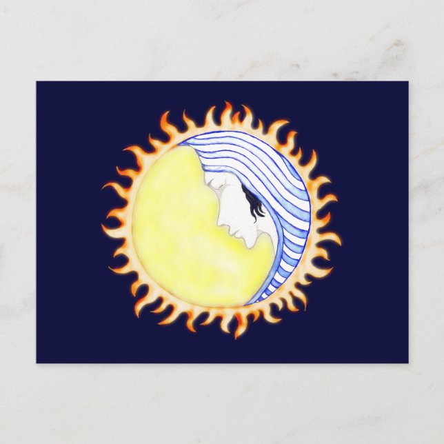 Moon Goddess Postcard (Front)