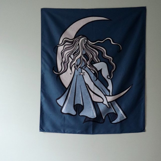Moon Goddess Tapestry (Creator Uploaded)