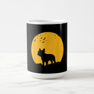 Moon Halloween Inspire French Bulldog Gift Coffee Mug