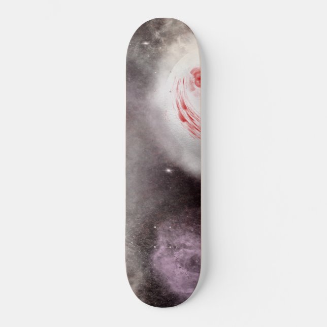 moon halloween skateboard (Front)