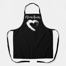 Moon Heart All-Over Print Apron