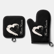 Moon Heart Pot Holder