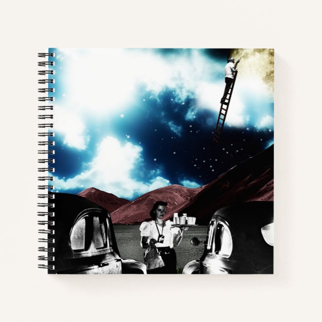 Moon in renovations notebook (Front)