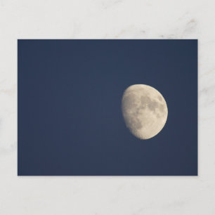 Moon in the Early Evening Postcard