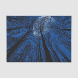 Moon in the Night Sky Tissue Paper