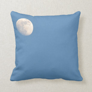Moon in the Sky Throw Pillow