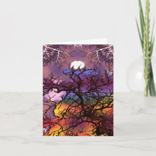 Moon in the Trees...... Card