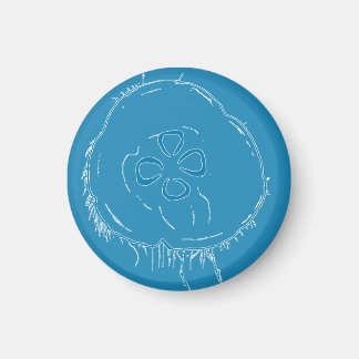 Moon Jellyfish Magnet