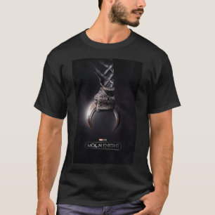 Moon Knight Clasping Crescent Dart Poster Art T-Shirt