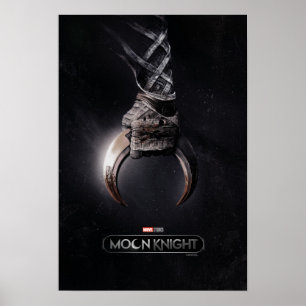 Moon Knight Clasping Crescent Poster Art