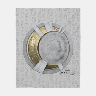 Moon Knight Crescent Moon Chest Icon Fleece Blanket