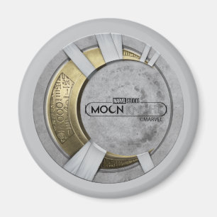 Moon Knight Crescent Moon Chest Icon Magnet