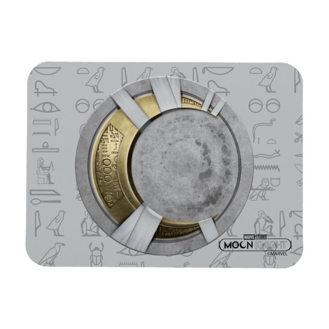 Moon Knight Crescent Moon Chest Icon Magnet (Horizontal)