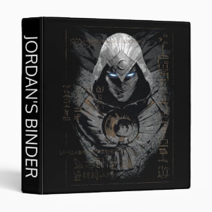 Moon Knight Dark Hieroglyphic Character Slab Binder