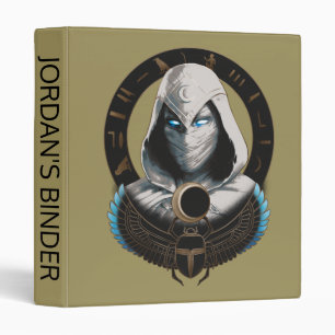 Moon Knight Egyptian Scarab Graphic Binder