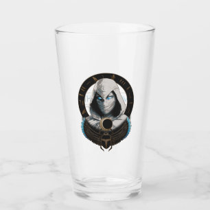 Moon Knight Egyptian Scarab Graphic Glass