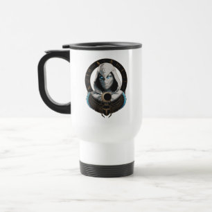 Moon Knight Egyptian Scarab Graphic Travel Mug