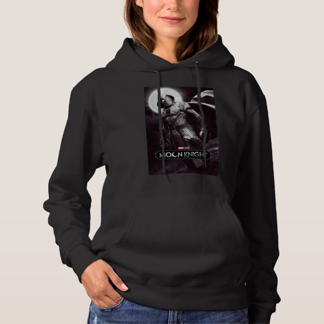 Moon Knight Full Moon Poster Art Hoodie (Front)
