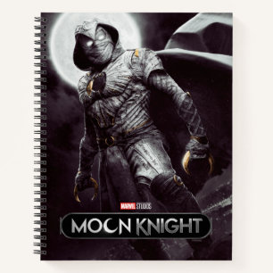 Moon Knight Full Moon Poster Art Notebook