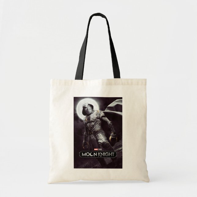 Moon Knight Full Moon Poster Art Tote Bag (Front)