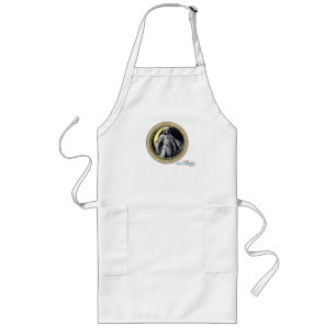 Moon Knight Gold Crescent Moon Character Graphic Long Apron