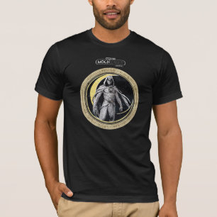 Moon Knight Gold Crescent Moon Character Graphic T-Shirt