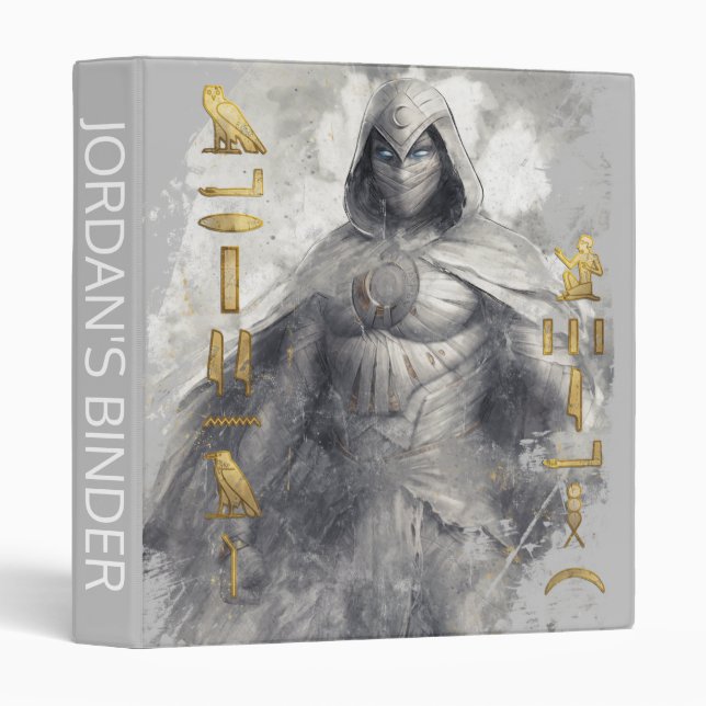 Moon Knight Hieroglyphic Graphic Binder (Front/Spine)