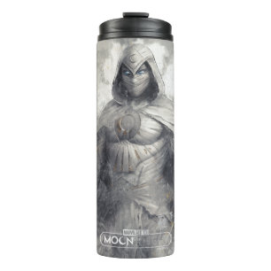 Moon Knight Hieroglyphic Graphic Thermal Tumbler