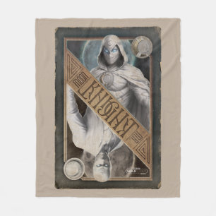 Moon Knight/Mr. Knight Ancient Card Graphic Fleece Blanket