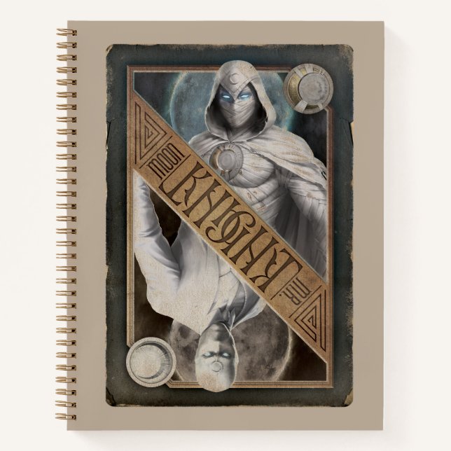 Moon Knight/Mr. Knight Ancient Card Graphic Notebook (Front)