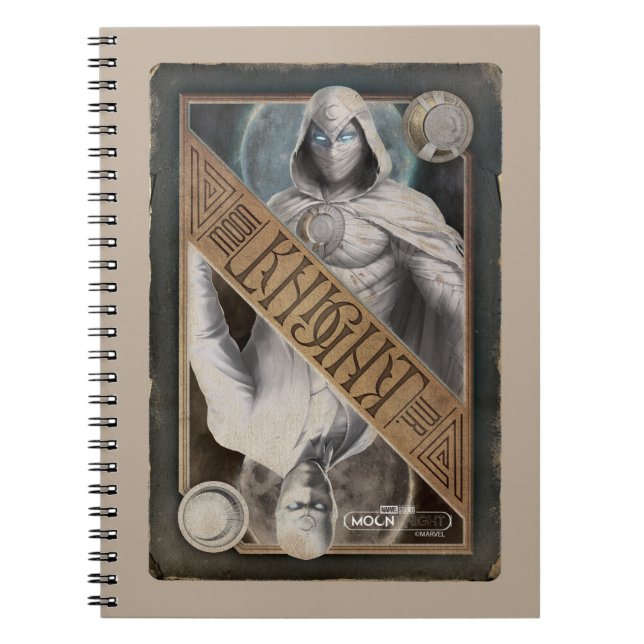 Moon Knight/Mr. Knight Ancient Card Graphic Notebook (Front)