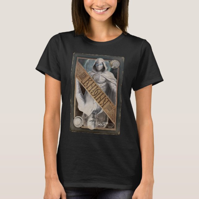 Moon Knight/Mr. Knight Ancient Card Graphic T-Shirt (Front)