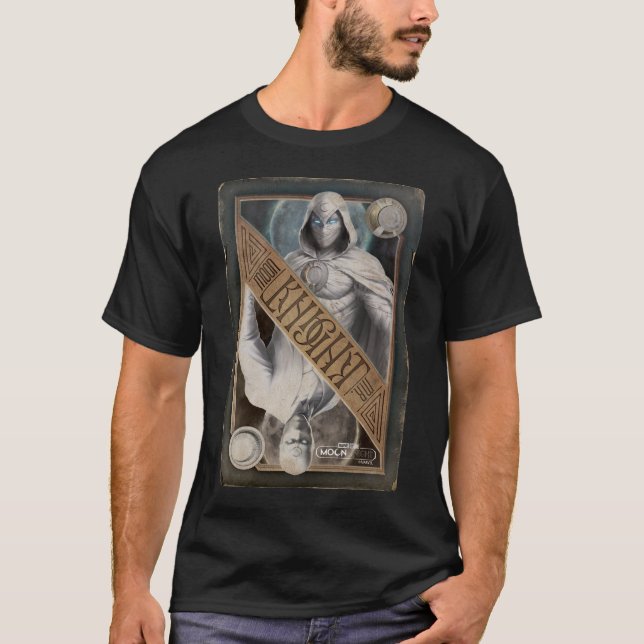 Moon Knight/Mr. Knight Ancient Card Graphic T-Shirt (Front)