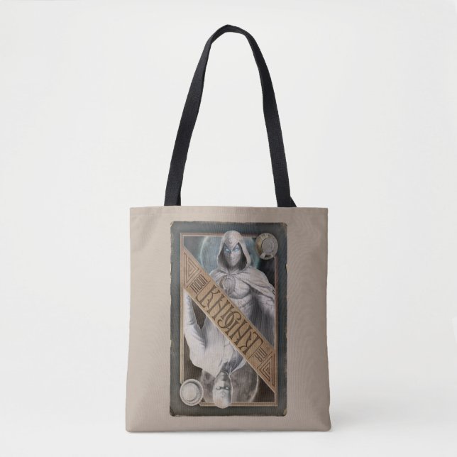 Moon Knight/Mr. Knight Ancient Card Graphic Tote Bag (Front)