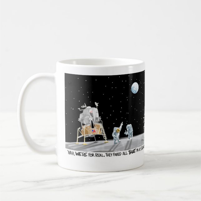 Moon Landing mug (Left)
