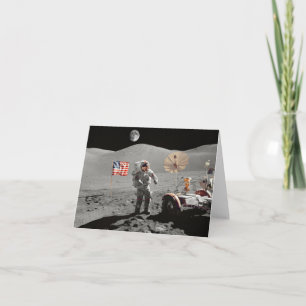 Moon Landing or is it? Card