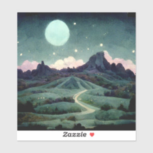 Moon Landscape Fantasy