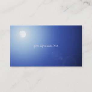 Moon Light Business Cards