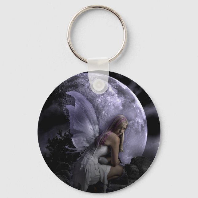 Moon Light Fairy Keychain (Front)