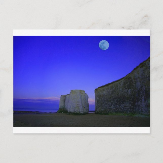 MOON LIGHT NIGHT POSTCARD (Front)