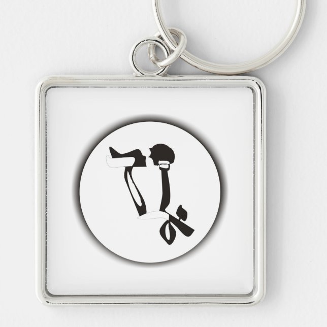 Moon Love Keychain (Front)